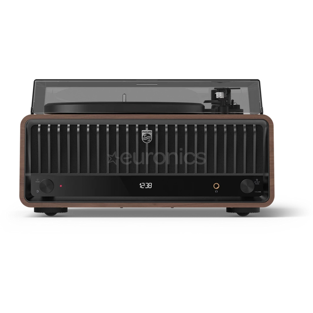 Philips Century The Tina, коричневый - Виниловый проигрыватель