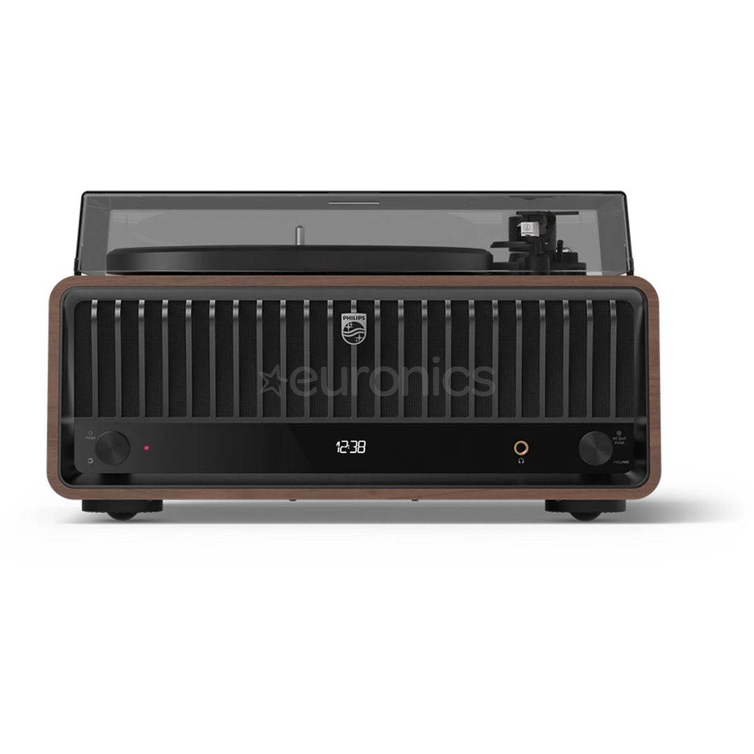 Philips Century The Tina, pruun - Vinüülplaadimängija