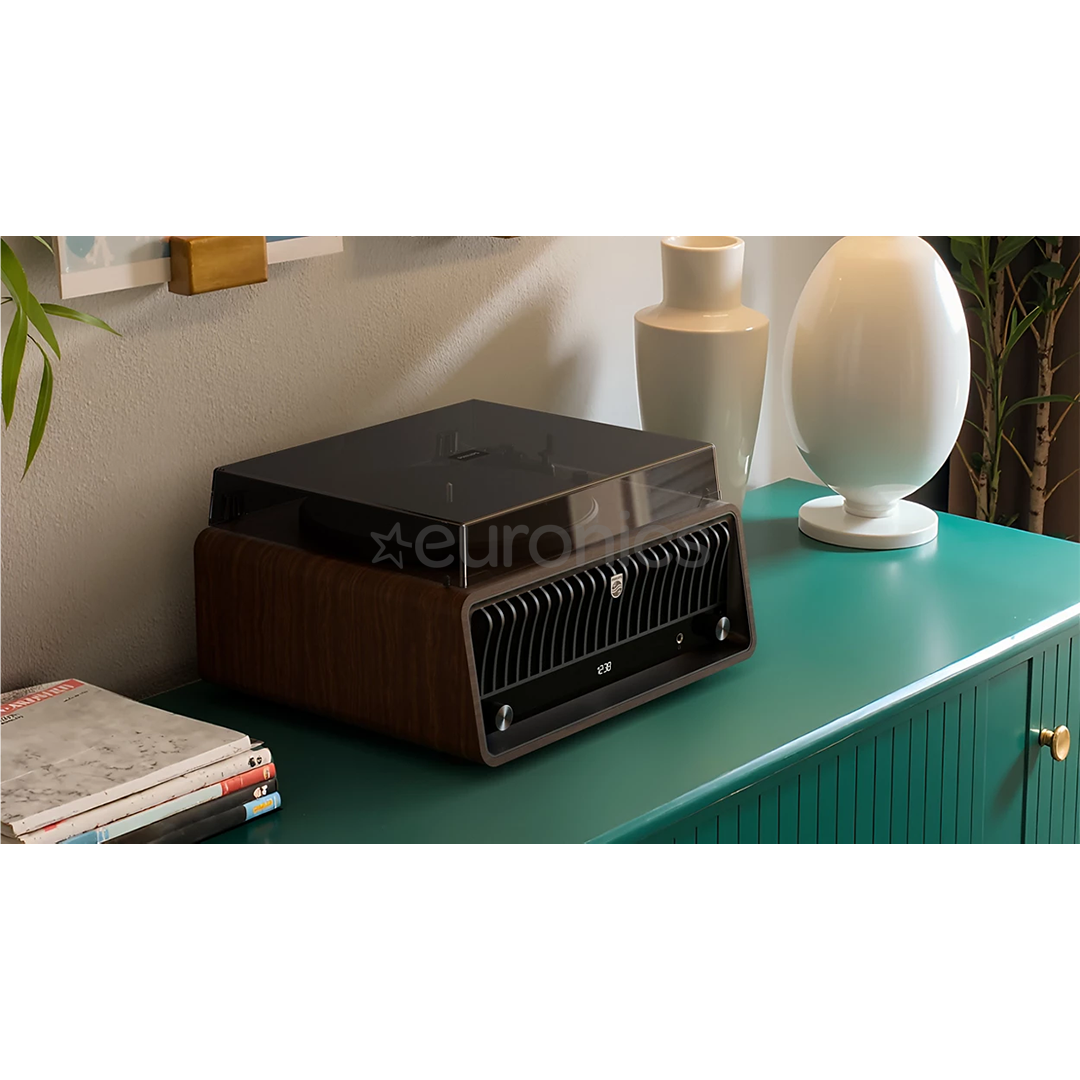 Philips Century The Tina, pruun - Vinüülplaadimängija