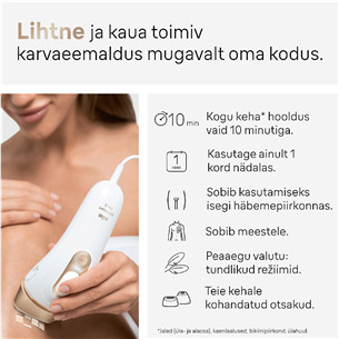 Braun Silk-expert Pro 5, белый/золотистый - Фотоэпилятор IPL