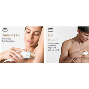 Braun Silk-expert Pro 5, белый/золотистый - Фотоэпилятор IPL