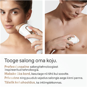 Braun Silk-expert Pro 5, белый/золотистый - Фотоэпилятор IPL