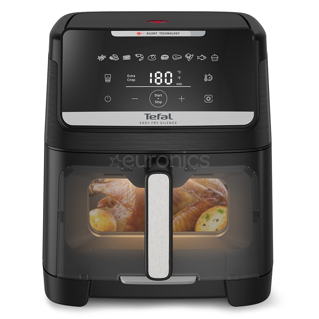 Tefal Easy Fry Silence, 1800 W, 7 L, must - Kuumaõhufritüür