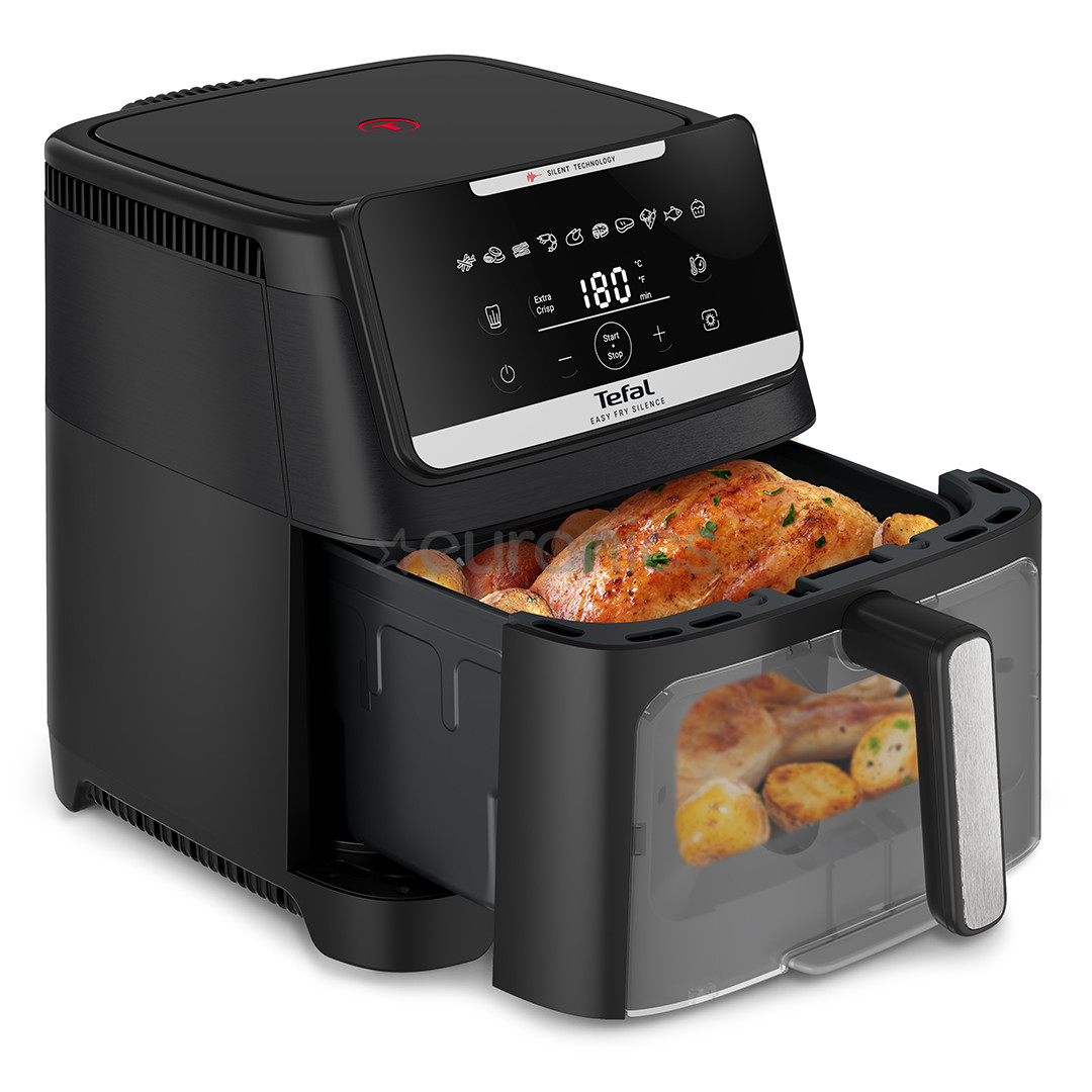 Tefal Easy Fry Silence, 1800 W, 7 L, must - Kuumaõhufritüür