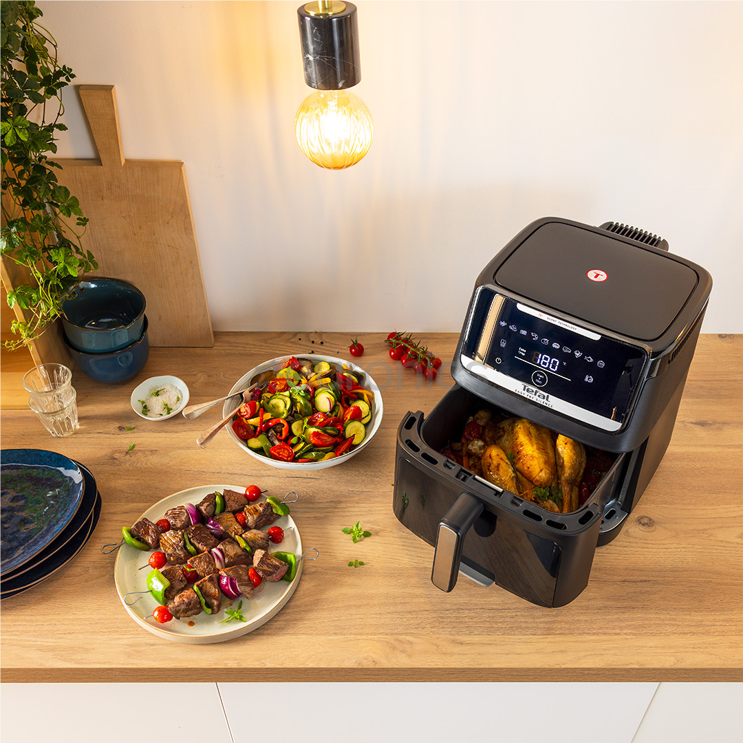Tefal Easy Fry Silence, 1800 W, 7 L, must - Kuumaõhufritüür