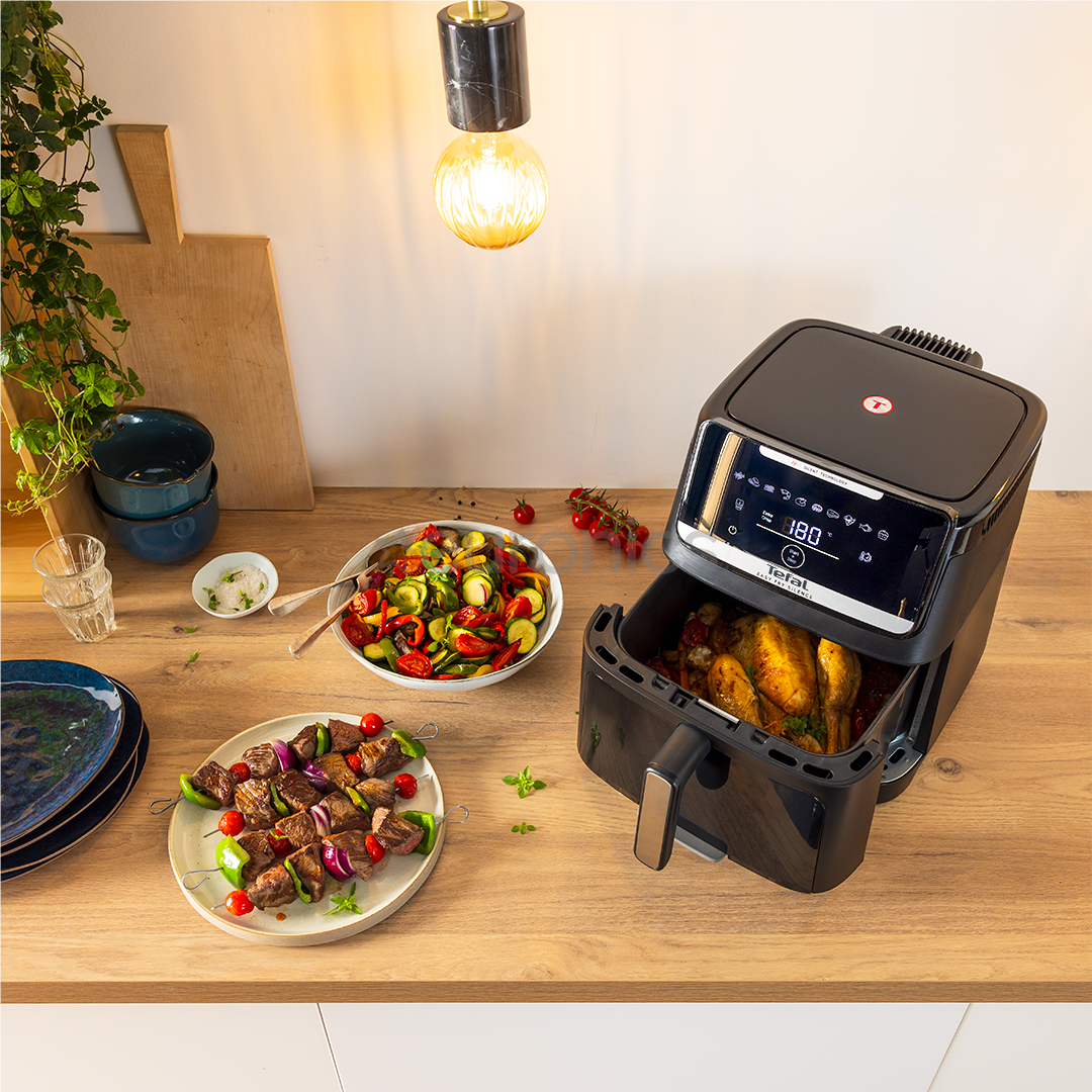 Tefal Easy Fry Silence, 1800 W, 7 L, must - Kuumaõhufritüür