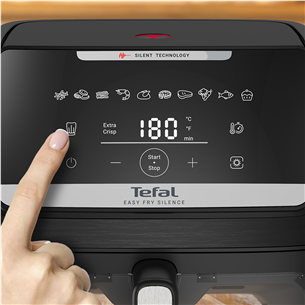 Tefal Easy Fry Silence, 1800 W, 7 L, must - Kuumaõhufritüür
