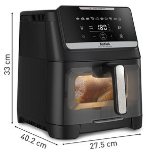 Tefal Easy Fry Silence, 1800 W, 7 L, must - Kuumaõhufritüür