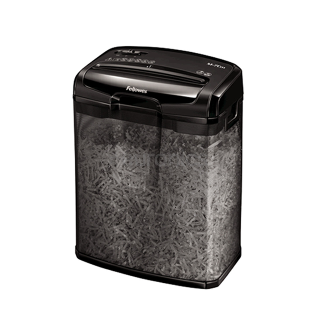 Fellowes Powershred M-7CM, must - Paberipurustaja