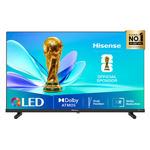 Hisense A5Q, 32'', Full HD, QLED, must - Teler 32A5Q