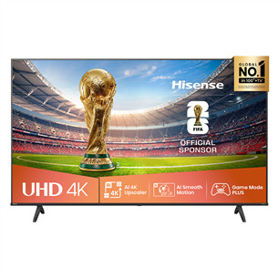 Hisense A6Q, 55'', 4K UHD, LED LCD, must - Teler 55A6Q