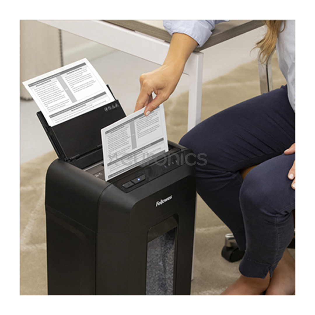 Fellowes Powershred AutoMax 90M, must - Paberipurustaja