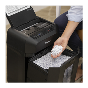 Fellowes Powershred AutoMax 80M, черный - Измельчитель бумаги