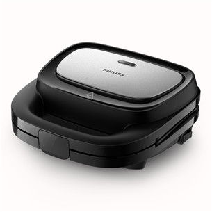 Philips 5000 Series, 750 W, black/grey - Sandwich maker HD2350/80