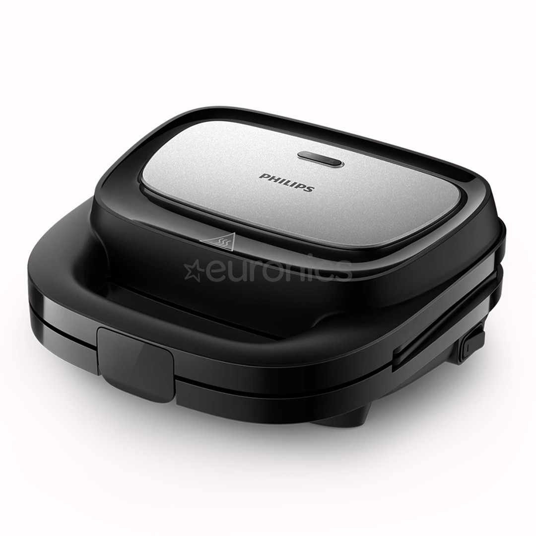 Philips 5000 Series, 750 W, black/grey - Sandwich maker