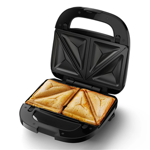 Philips 5000 Series, 750 W, black/grey - Sandwich make