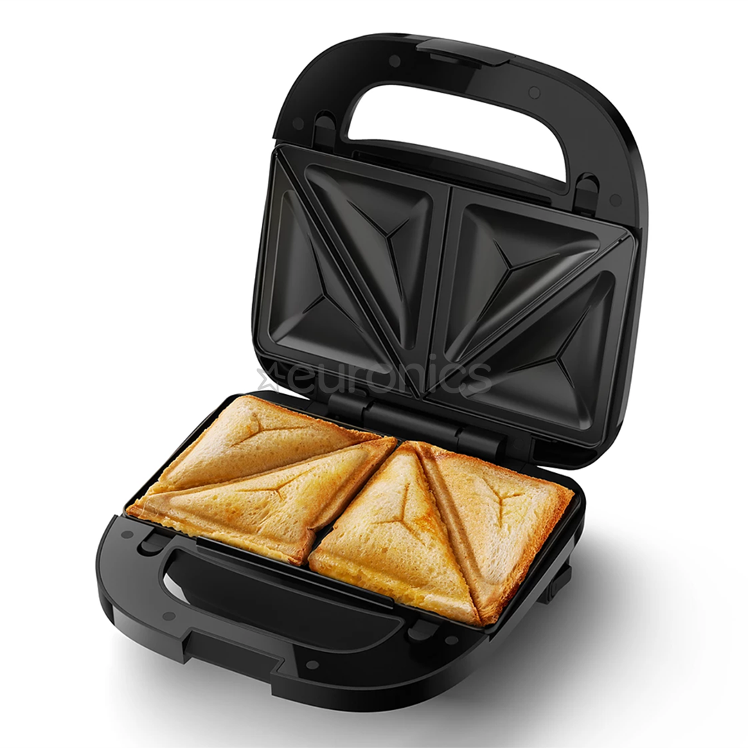 Philips 5000 Series, 750 W, black/grey - Sandwich make