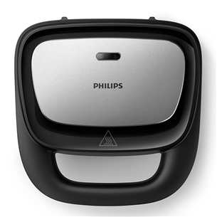 Philips 5000 Series, 750 W, black/grey - Sandwich make