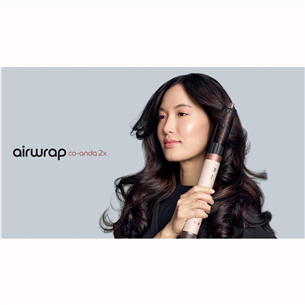 Dyson Airwrap Co-anda2x™, Straight+Wavy, 1700 Вт, Ceramic Pink/Rose Gold, розовый - Стайлер для волос