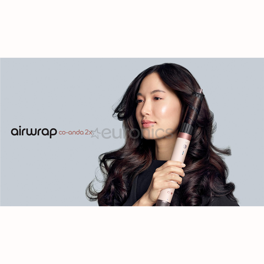 Dyson Airwrap Co-anda2x™, Straight+Wavy, 1700 Вт, Ceramic Pink/Rose Gold, розовый - Стайлер для волос