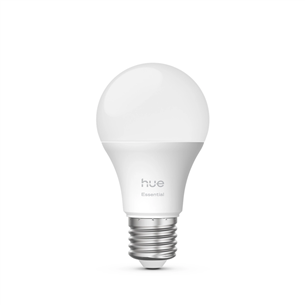 Philips Hue Essential Starter Kit, A60 + Hue Bridge, Full Color, E27, 3 tk, valge - Nutivalgusti