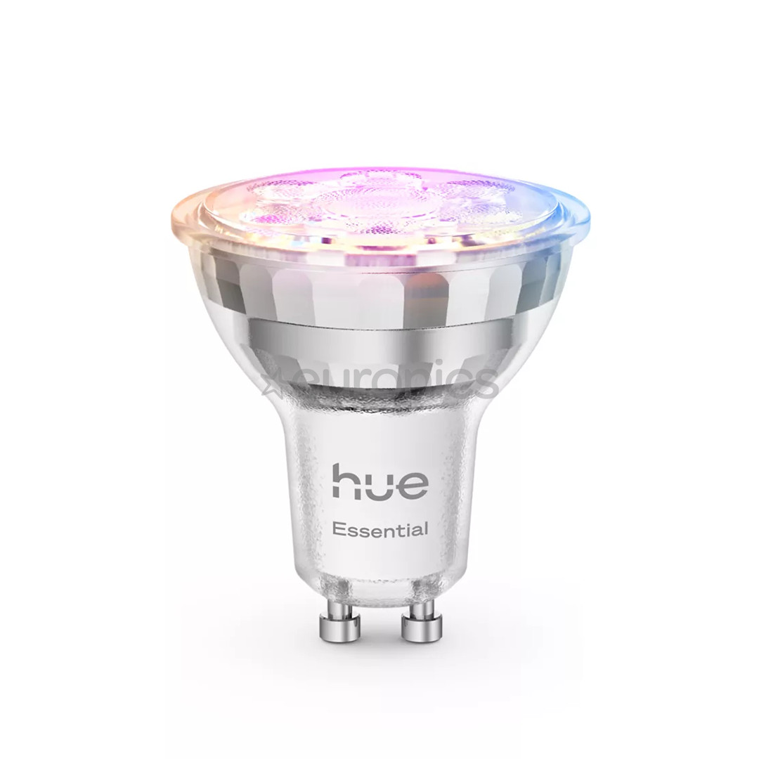 Philips Hue Essential Spot, Full Color, GU10, valge - Nutivalgusti