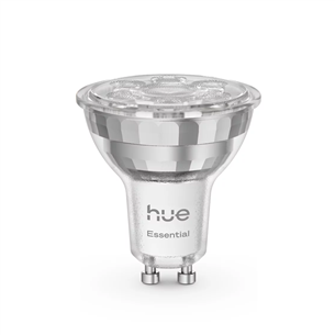 Philips Hue Essential Starter Kit, Spotlight + Hue Bridge, Full Color, GU10, 3 tk, valge - Nutivalgusti komplekt