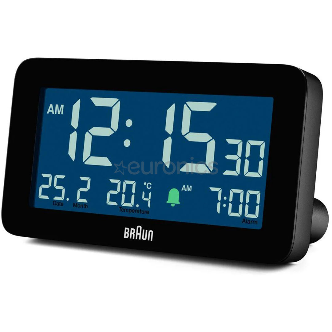Braun BC10, black - Alarm clock