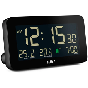 Braun BC10, black - Alarm clock