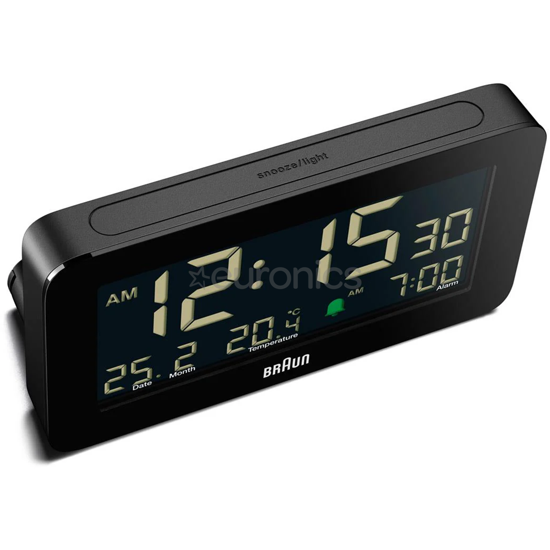 Braun BC10, black - Alarm clock