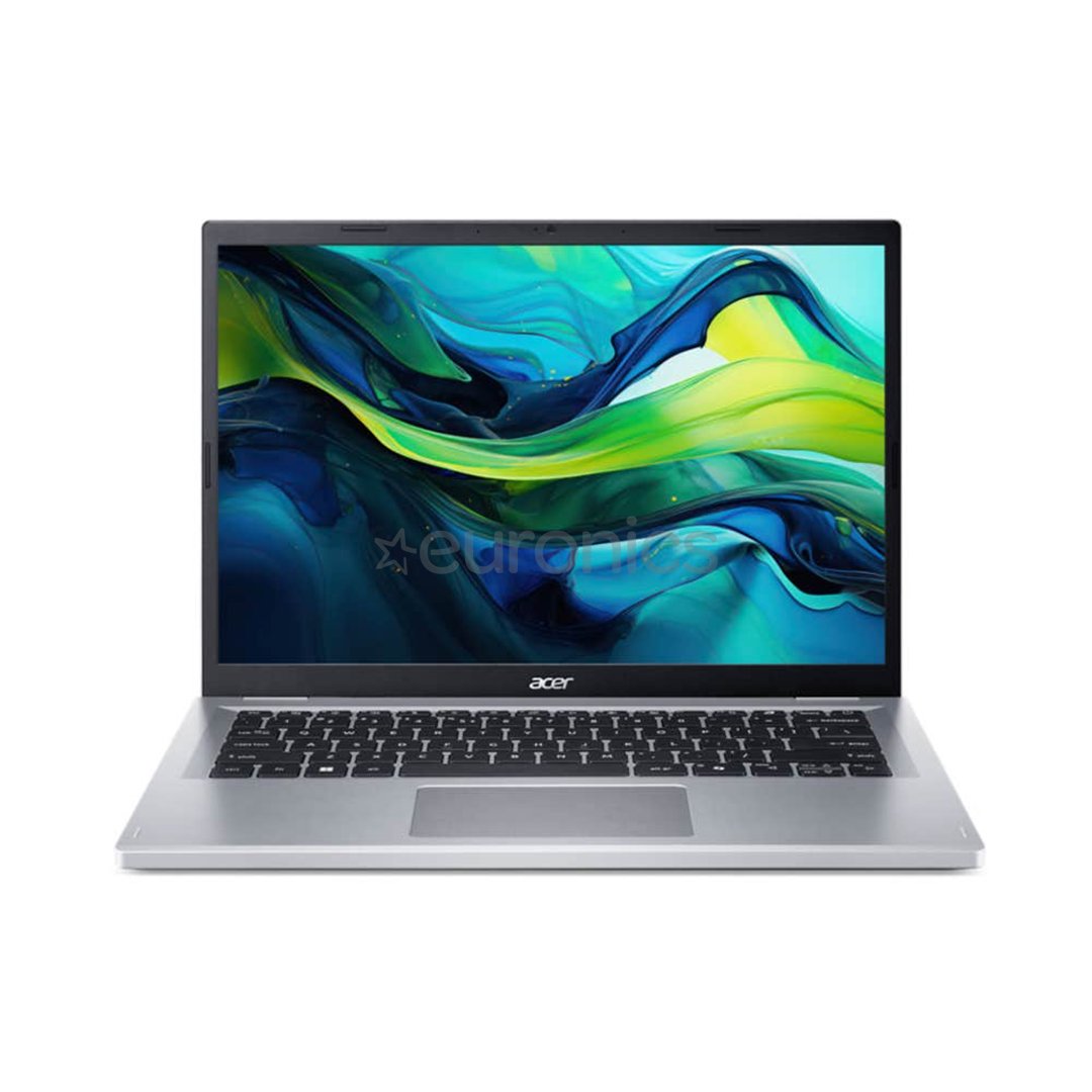 Acer Aspire Go 14, 14'', WUXGA, Ryzen 5, 16 GB, 512 GB, ENG, pure silver - Notebook
