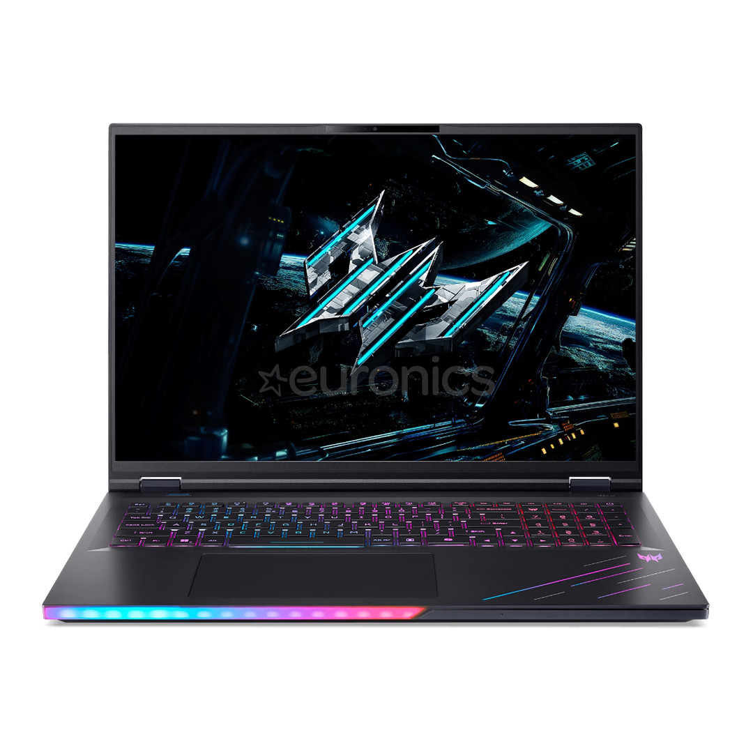 Acer Predator Helios 18 AI, 18'', WQUXGA, Mini-LED, 120 Hz, Ultra 9, 64 GB, 2 TB, RTX 5090, ENG, abyssal black - Notebook