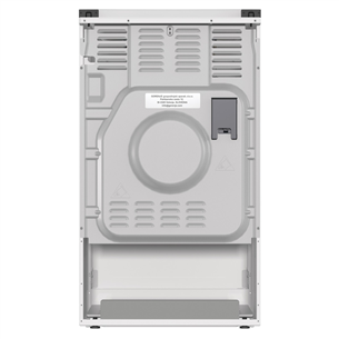 Gorenje, 62 л, ширина 50 см, белый - Газовая плита с электрической духовкой