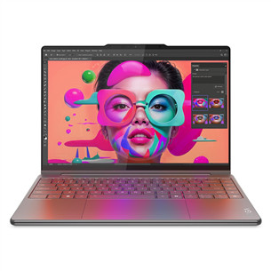 Lenovo Yoga 9 2-in-1 Gen 10 Aura Edition, 14'', WQXGA+, OLED, 120 Гц, Ultra 7, 32 ГБ, 1 ТБ, W11P, ENG, серый - Ноутбук 83LC000DNT