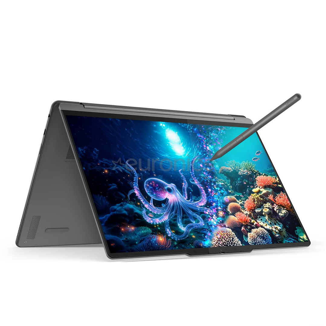 Lenovo Yoga 9 2-in-1 Gen 10 Aura Edition, 14'', WQXGA+, OLED, 120 Hz, Ultra 7, 32 GB, 1 TB, W11P, ENG, luna grey - Notebook