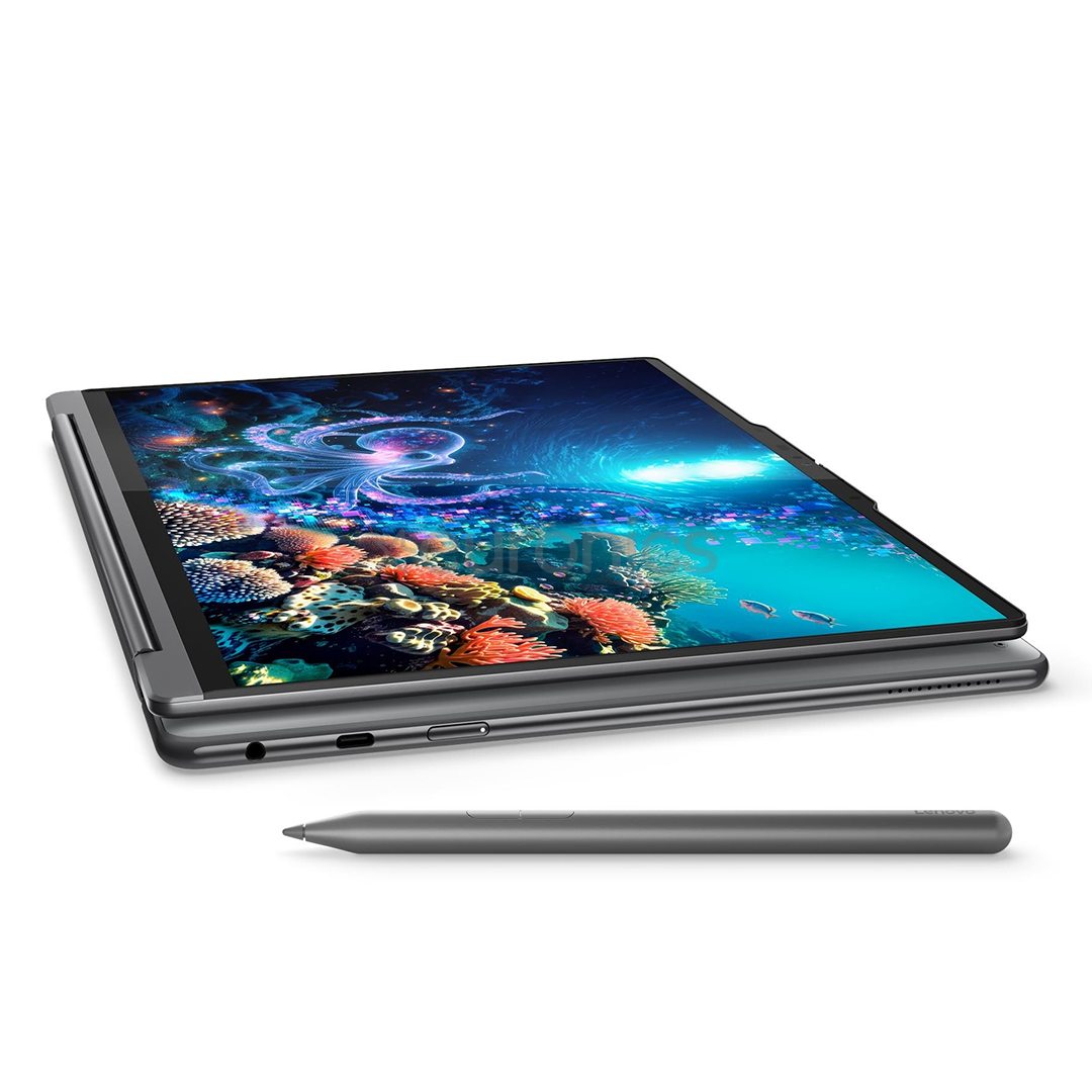 Lenovo Yoga 9 2-in-1 Gen 10 Aura Edition, 14'', WQXGA+, OLED, 120 Hz, Ultra 7, 32 GB, 1 TB, W11P, ENG, luna grey - Notebook