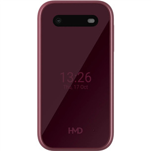 HMD 2660 Flip, punane - Mobiiltelefon