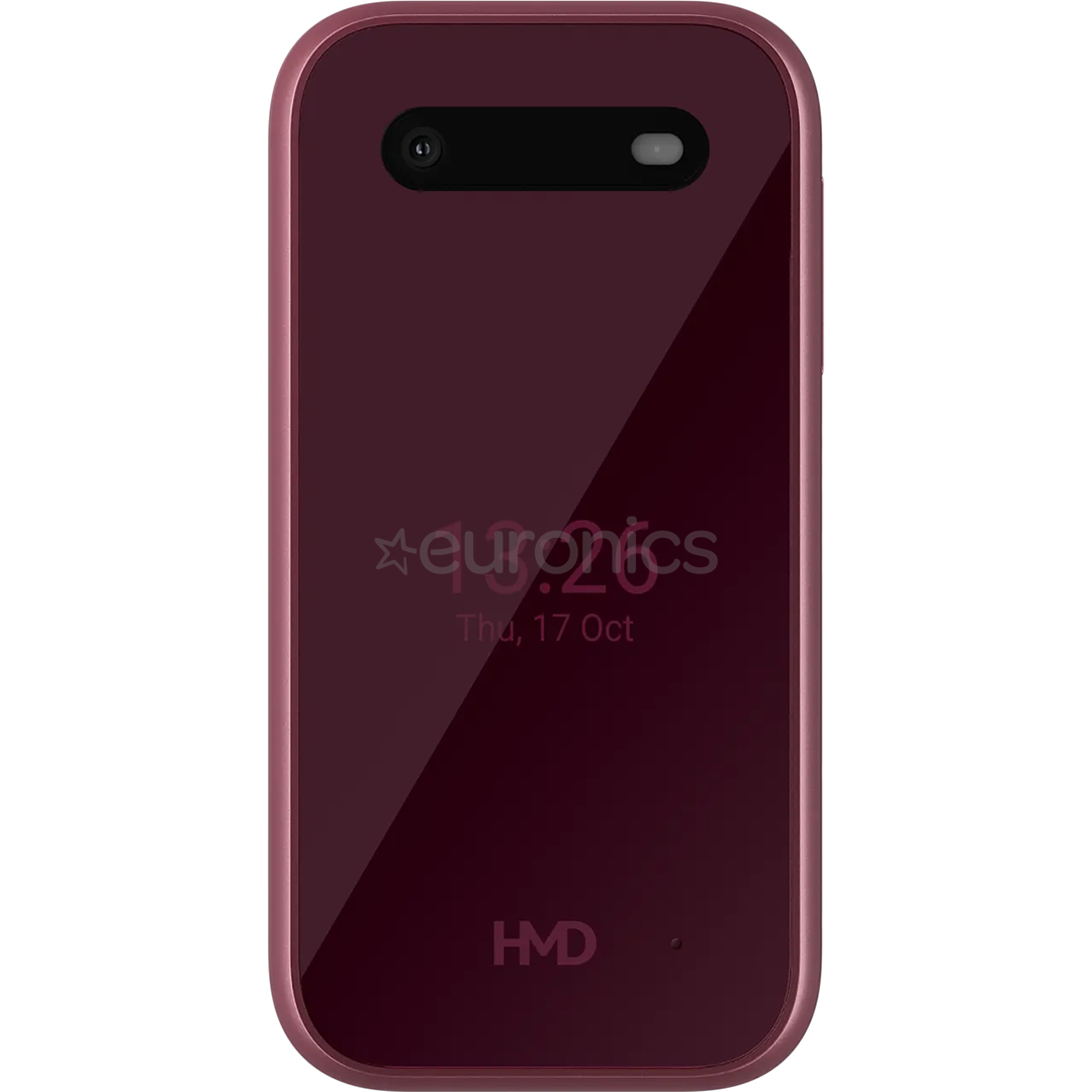HMD 2660 Flip, punane - Mobiiltelefon