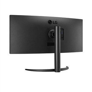 LG WR55QC UltraWide, 34'', QHD, LED VA, 100 Hz, USB-C, nõgus, must - Monitor
