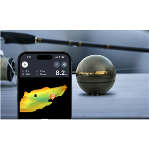 Deeper Smart Sonar Chirp+ 3, коричневый/зеленый - Эхолот