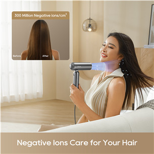 Dreame Pocket Pro, Space Grey, 1300 W, hall - Föön