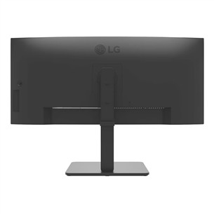 LG BA75QE UltraWide, 34'', WQHD, USB-C, nõgus, must - Monitor