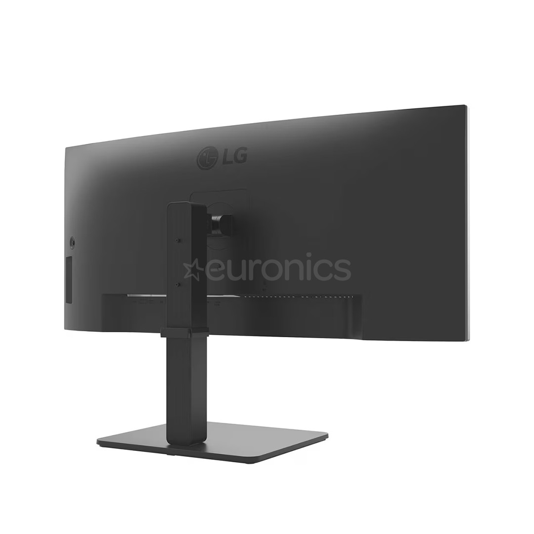LG BA75QE UltraWide, 34'', WQHD, USB-C, nõgus, must - Monitor