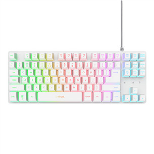 Trust GXT 833 Thado TKL, SWE, white - Keyboard 25899