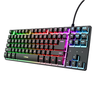 Trust GXT 833 Thado TKL, US, must - Klaviatuur