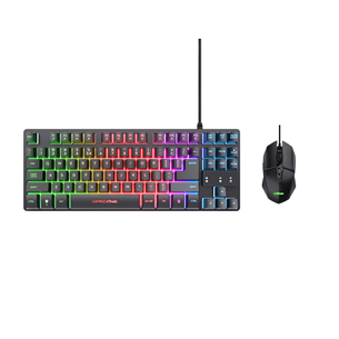 Trust GXT 798 2-in1 Gaming Set, US, must - Desktop 25586