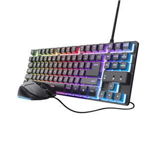 Trust GXT 798 2-in1 Gaming Set, US, must - Desktop