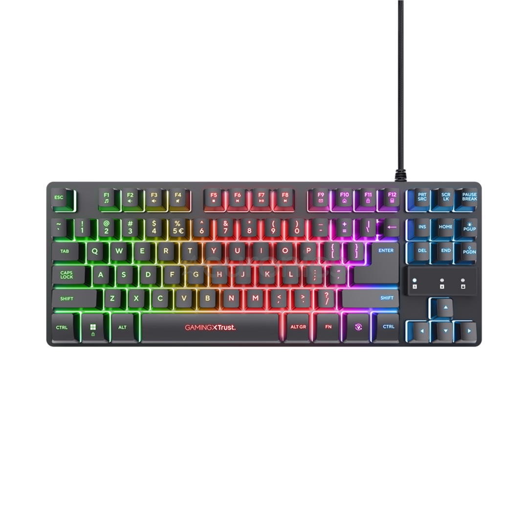 Trust GXT 798 2-in1 Gaming Set, US, must - Desktop