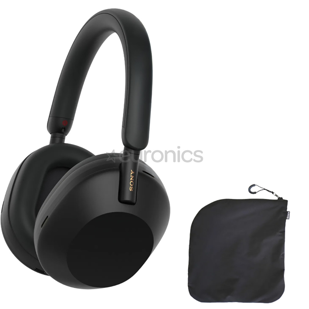 Sony WH-1000XM5 SA, must - Juhtmevabad kõrvaklapid
