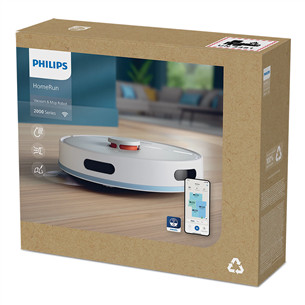 Philips 2000 Seeria, märg- ja kuivpuhastus, valge - Robottolmuimeja